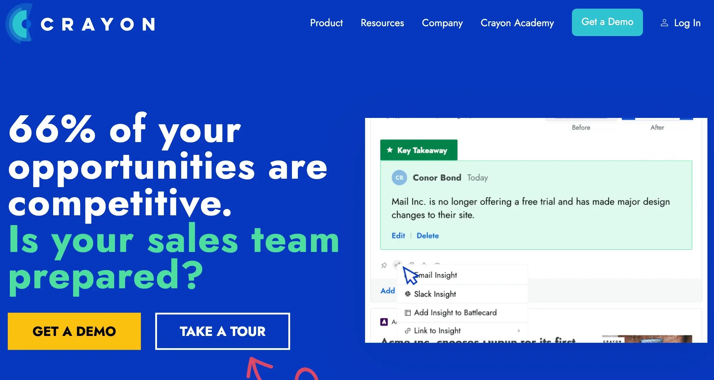 crayon, sales enablement tools